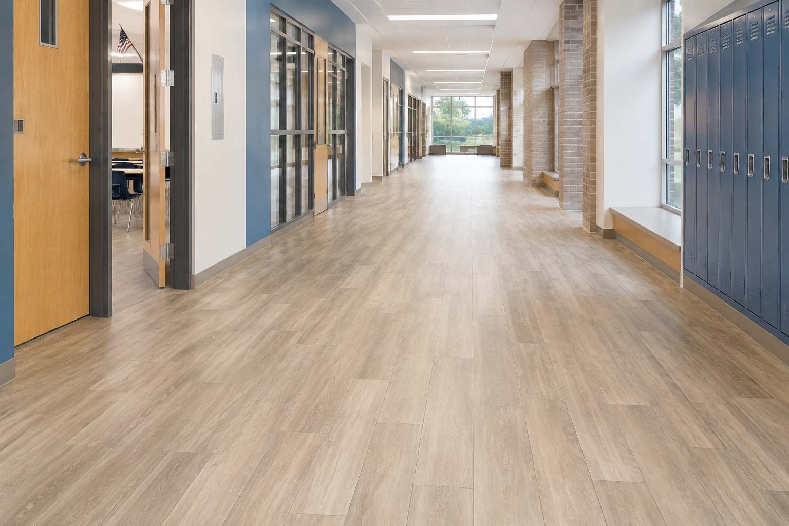 As Hartford & Tolland County Schools Chase State Construction Dollars, Commercial LVT Is Replacing the Old Wax-and-Strip Floor